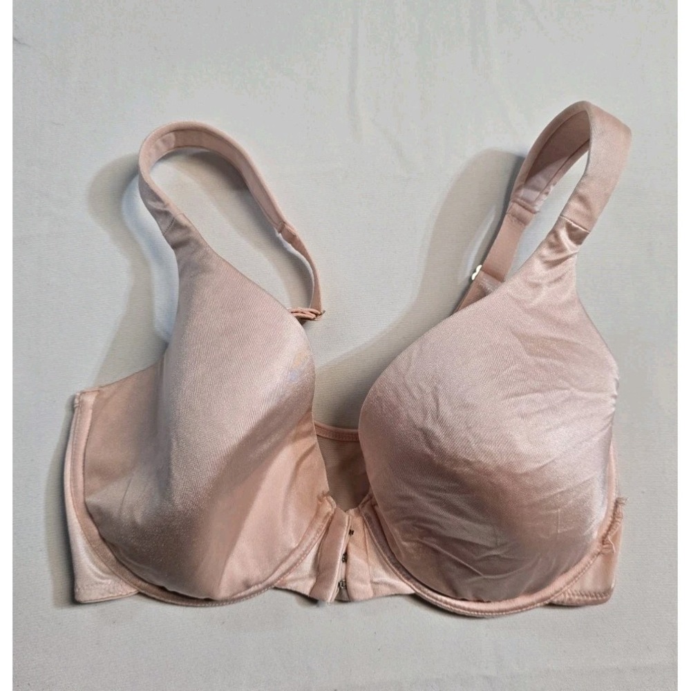 curvation bra Front Closure 36 DD  Lined Peach